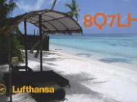 8Q7LH  - CW Year: 2017 Band: 20m Specifics: IOTA AS-013 Himandhoo island. North Central Province, Alif Alif (Northern Ari) Atoll