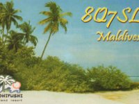 8Q7SL  - SSB Year: 2002 Band: 10m Specifics: IOTA AS-013 Lohifushi (Lhohifushi) island. North Central Province, Kaafu (Malé) Atoll