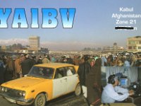 YA1BV  - CW Year: 2004 Band: 17m Specifics: Kabul