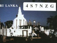 4S7NZG  - SSB Year: 2000 Band: 10m Specifics: IOTA AS-003 mainland Sri Lanka