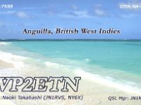 VP2ETN  - CW Year: 2009 Band: 17m Specifics: IOTA NA-022 mainland Anguilla