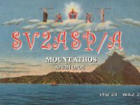 SV2ASP/A (F)  - CW Year: 2016 Band: 20m Specifics: Docheiariou monastery