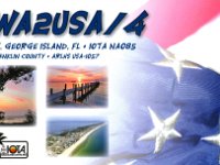 WA2USA/4  - CW Year: 2014, 2015 Band: 10, 15m Specifics: IOTA NA-085 Saint George island. Florida