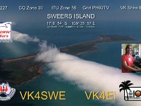 VK4SWE  - CW - SSB Year: 2016 Band: 20m Specifics: IOTA OC-227 Sweers island