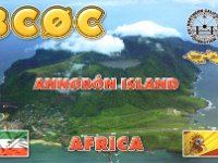 3C0C (F)  -  CW Year: 2010 Band: 17m Specifics: IOTA AF-039 Annobon island