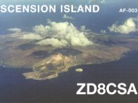ZD8CSA  -  SSB Year: 2002 Band: 10m Specifics: IOTA AF-003 mainland Ascension
