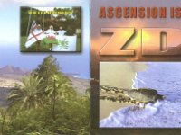 ZD8K  -  CW - SSB Year: 2001 Band: 10, 12m Specifics: IOTA AF-003 mainland Ascension