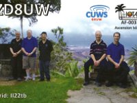 ZD8UW  -  CW - SSB Year: 2009 Band: 17m Specifics: IOTA AF-003 mainland Ascension