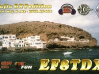 EF8TDX  -  SSB Year: 2004 Band: 15m Specifics: IOTA AF-004 Tufia Rock