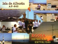 EG9IA  -  CW - SSB Year: 2002 Band: 10, 15, 17, 20, 30m Specifics: IOTA AF-042 Alboran island