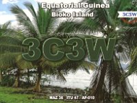3C3W  -  CW Year: 2018 Band: 15, 17m Specifics: IOTA AF-010 Bioko island