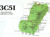 3C5I  -  CW Year: 2000 Band: 10m Specifics: IOTA AF-010 Bioko island
