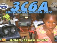 3C6A  -  CW Year: 2012 Band: 17m Specifics: IOTA AF-010 Bioko island