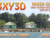 3XY3D (F)  -  CW - SSB Year: 2017 Band: 10, 12, 15, 17, 20m Specifics: IOTA AF-051 Kassa island (February) & Rooma island (November)