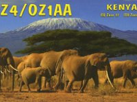 5Z4/OZ1AA  -  CW Year: 2017 Band: 17, 20m Specifics: IOTA AF-040 Lamu island (May) & Nairobi (June)