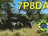 7P8DA  -  CW - SSB Year: 2003, 2004 Band: 12, 15, 17m