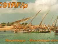 C91RF/p  -  CW Year: 2000 Band: 12m Specifics: IOTA AF-088 Mocambique island