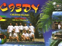C93DY  -  CW Year: 2005 Band: 15, 17m Specifics: IOTA AF-098 Chiloane island