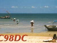 C98DC  -  CW - SSB Year: 2001 Band: 10, 12m Specifics: IOTA AF-066  Inhaca island