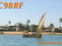 C98RF  -  CW Year: 2002 Band: 30m Specifics: IOTA AF-088 Mocambique island