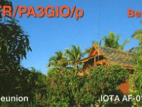 FR/PA3GIO/p  -  SSB Year: 2004 Band: 10, 12, 15, 17, 20m Specifics: IOTA AF-016 mainland Reunion