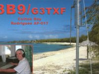 3B9/G3TXF  -  CW Year: 2007 Band: 30m Specifics: IOTA AF-017 mainland Rodrigues