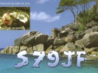S79JF  - CW Year: 2009 Band: 17, 20m Specifics: IOTA AF-024 Praslin island