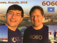 6O6O  -  CW Year: 2018 Band: 15, 17, 20m Specifics: Garowe, Puntland (Puntland State of Somalia)