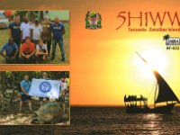 5H1WW  -  CW - SSB Year: 2016 Band: 12, 15, 17, 20m Specifics: IOTA AF-032 Zanzibar island
