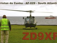 ZD9XF  -  CW Year: 2014 Band: 10, 12, 17m Specifics: IOTA AF-029 Tristan da Cunha island