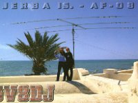 3V8DJ  -  CW - SSB Year: 2001 Band: 10, 12, 15, 17m Specifics: IOTA AF-083 Djerba island