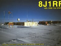 8J1RF  -  CW Year: 2003 Band: 20m Specifics: IOTA AN-016 mainland Antarctica. Dome Fuji Station. Prince Harald Coast, Queen Maud Land. Part of the Antarctica territorial claim of Norway south of 60°S (Norwegian sector: 44°38’E-20°W)