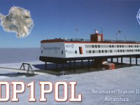 DP1POL (F)  -  CW Year: 2009 Band: 12m Specifics: IOTA AN-016 mainland Antarctica.  Neumayer III Station. Princess Martha Coast, Queen Maud Land. Part of the Antarctica territorial claim of Norway south of 60°S (Norwegian sector: 44°38’E-20°W)