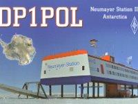 DP1POL  -  CW Year: 2009 Band: 17m Specifics: IOTA AN-016 mainland Antarctica.  Neumayer III Station. Princess Martha Coast, Queen Maud Land. Part of the Antarctica territorial claim of Norway south of 60°S (Norwegian sector: 44°38’E-20°W)