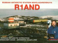 R1AND  -  CW - SSB Year: 2000 Band: 10m Specifics: IOTA AN-016 mainland Antarctica. Novolazarevskaya Station. Princess Astrid Coast, Queen Maud Land. Part of the Antarctica territorial claim of Norway south of 60°S (Norwegian sector: 44°38’E-20°W)