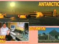 R1ANT  -  CW Year: 2005 Band: 17m Specifics: IOTA AN-016 mainland Antarctica. Mirny Station. Queen Mary Land. Part of the Antarctica territorial claim of Australia south of 60°S (Australian sector: 160°E-142°E, 136°E-44°38’E)