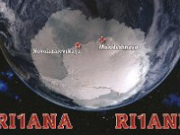 RI1ANL  - CW Year: 2019 Band: 20m Specifics: IOTA AN-016 mainland Antarctica. Novolazarevskaya Station. Princess Astrid Coast, Queen Maud Land. Part of the Antarctica territorial claim of Norway south of 60°S (Norwegian sector: 44°38’E-20°W)