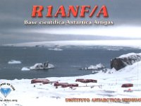 R1ANF/A  -  CW Year: 2002 Band: 10, 20, 30m Specifics: IOTA AN-010 King George island. Cientifica Antarctica Artigas Station