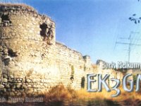 EK3GM  -  CW - SSB Year: 2003, 2004 Band: 17, 20, 30m Specifics: Martuni (Khojavend), Nagorno-Karabakh. Part of the former breakaway republic of Artsakh  (January 6th 1992 - January 1st 2024) and internationally recognised as part of  the republic of Azerbaijan