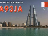A93JA  - CW - SSB Year: 2015, 2016, 2017 Band: 10, 12, 15, 17, 20m Specifics: IOTA AS-002 Bahrain island