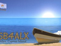 5B4ALX  - SSB Year: 2016 Band: 17m Specifics: IOTA AS-004 mainland Cyprus