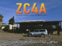 ZC4A  - CW Year: 2017 Band: 12, 15, 17, 20m Specifics: IOTA AS-004 Cyprus island. Western Sovereign Base Area (WSBA), Akrotiri. Grid: KM64jp
