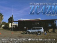 ZC4ZM  - CW Year: 2017 Band: 20m Specifics: IOTA AS-004 Cyprus island. Western Sovereign Base Area (WSBA), Akrotiri. Grid: KM64jp