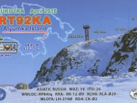 RT92KA  - CW - SSB Year: 2016 Band: 20m Specifics: IOTA AS-092 Alyumka island