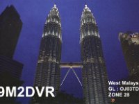 9M2DVR  - CW Year: 2012 Band: 17m