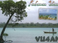VU4AN/VU3SIC  - CW Year: 2006 Band: 17m Specifics: IOTA AS-001 South Andaman island