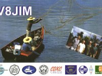 V8JIM  - CW Year: 2004 Band: 30m Specifics: IOTA OC-088 Borneo island