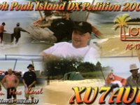 XU7AUR  - CW - SSB Year: 2002 Band: 10, 15, 20m Specifics: IOTA AS-133 Poah island