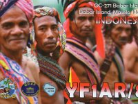 YF1AR/8  - CW Year: 2015 Band: 15, 20m Specifics: IOTA OC-271 Babar island