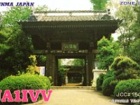 JA1IVV  - CW Year: 2001 Band: 10m Specifics: IOTA AS-007 Honshu island. Gunma prefecture
